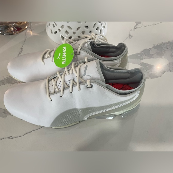 Puma Other - Golf shoes Puma Men's White and Gray Pro Adapt golf shoes